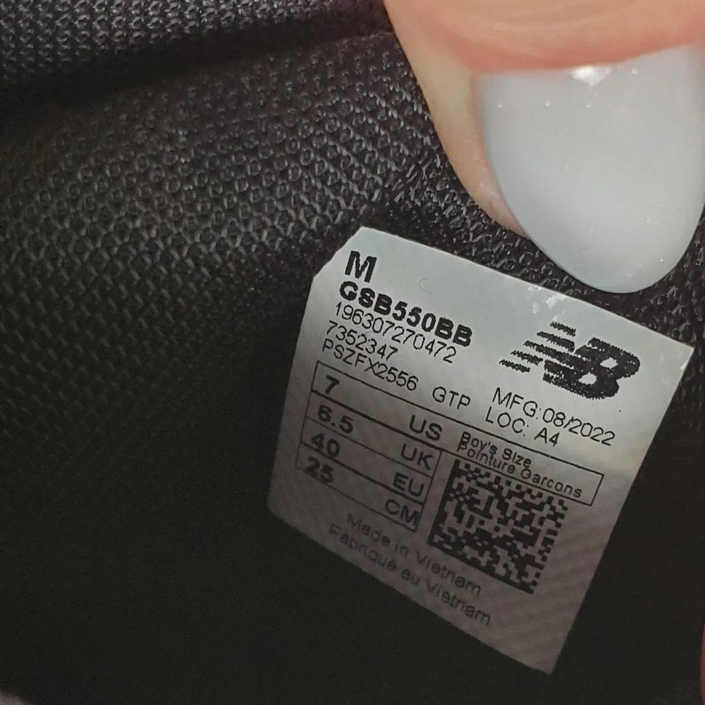 New Balance excellent blue